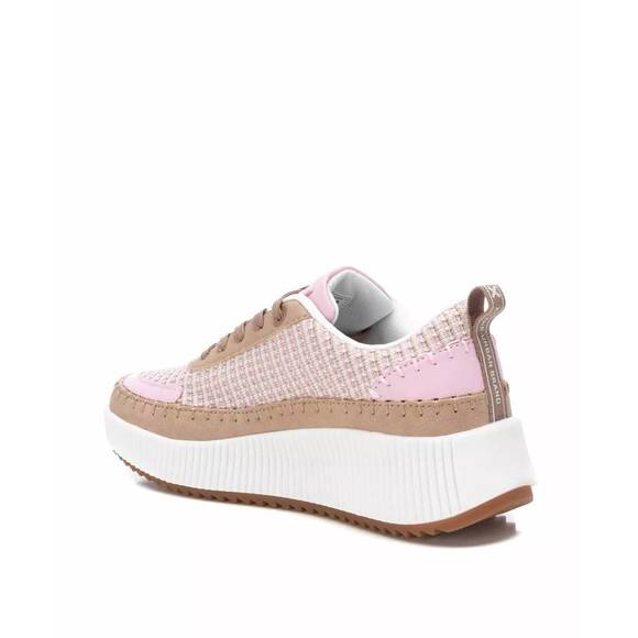 NEW XTI women's technical modern sneakers in nude - Picture 4 of 5